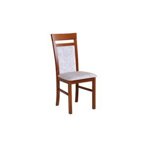 Jídelní židle MILANO 6 Bílá Tkanina 5