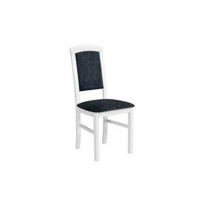 Jídelní židle NILO 4 Bílá Tkanina 26X