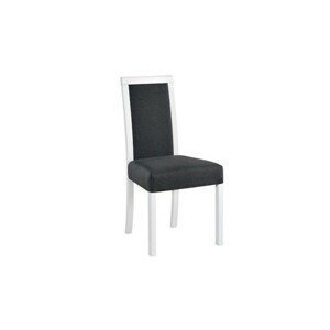 Jídelní židle ROMA 3 Bílá Tkanina 32