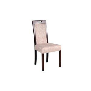 Jídelní židle ROMA 5 Bílá Tkanina 18A