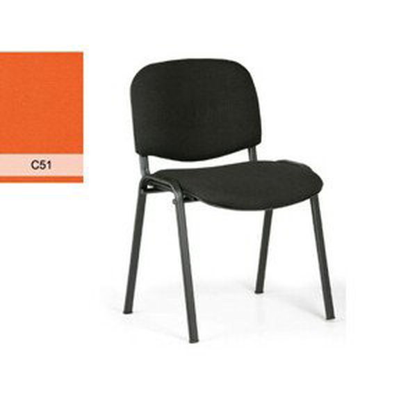 Konferenční židle Konfi oranžová