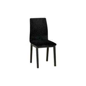 Jídelní židle LUNA 1 Černá Tkanina 25B