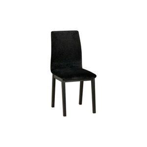 Jídelní židle LUNA 1 Černá Tkanina 30B
