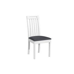 Jídelní židle ROMA 10 Tkanina 27B Bílá