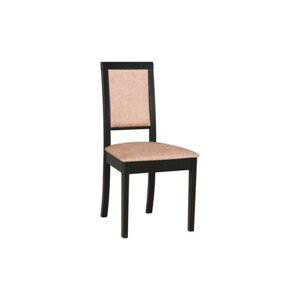 Jídelní židle ROMA 13 Černá Tkanina 12B