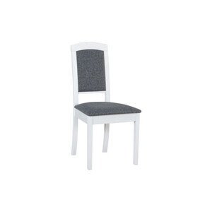 Jídelní židle ROMA 14 Tkanina 26B Bílá