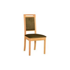 Jídelní židle ROMA 15 Tkanina 8B Bílá