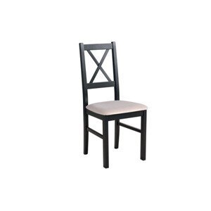 Jídelní židle NILO 10 Bílá Tkanina 12B