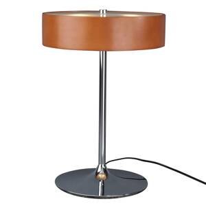 Aluminor Malibu - stolní lampa s třešňovým dřevem
