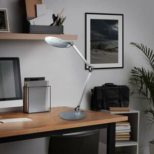 Briloner LED stolní lampa Office, antracit, CCT