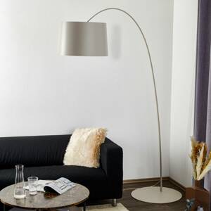 Foscarini Foscarini Twiggy oblouková lampa se stmívačem šedá