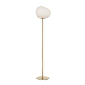 Foscarini Foscarini Gregg media stojací lampa, 151 cm, zlatá