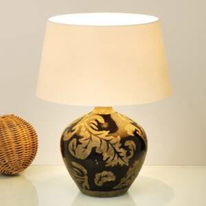 Holländer Stolní lampa Toulouse, výška 42 cm, černá