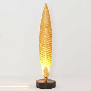 Holländer Stolní lampa Penna zlatá, výška 38 cm