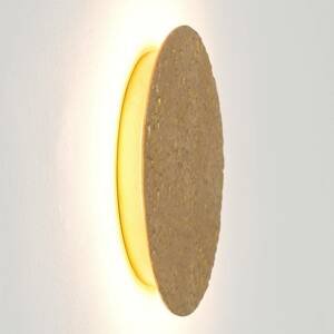 Holländer Meteor LED nástěnné světlo, Ø 19 cm, zlaté