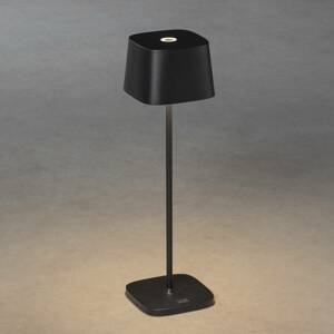 Konstsmide LED stolní lampa Capri venkovní, černá