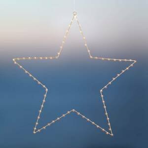 Sirius LED dekorativní hvězda Liva Star, zlatá, Ø 70 cm