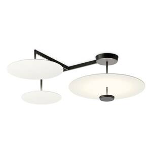 Vibia Vibia Flat LED stropní světlo 4 zdroje Ø 55cm bílá