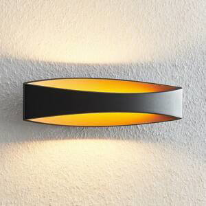Arcchio Arcchio Jelle LED nástěnné světlo, 43,5 cm, černé