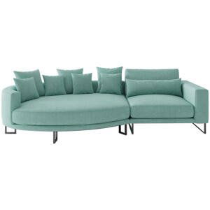 Livetastic POHOVKA BIG SOFA, textil, tyrkysová