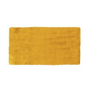 KOBEREC S VYSOKÝM VLASEM, 160/230 cm, žlutá