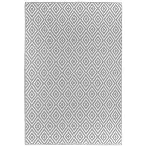 Boxxx VENKOVNÍ KOBEREC, 120/180 cm, šedá, bílá
