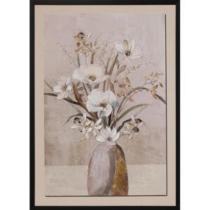 Monee TIŠTĚNÉ OBRAZY NA PLÁTNĚ, květiny, 50/70 cm