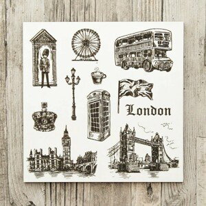 Trojrozměrný obraz - Londýn