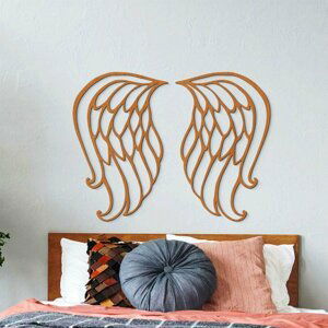 Dřevěné křídla - Dekorace na zeď