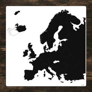 Dřevěné puzzle - Mapa států Evropy