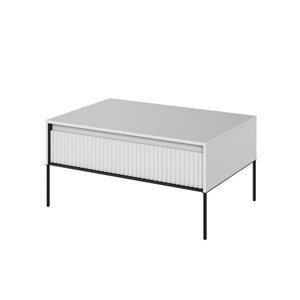 Konferenční stolek TREND bílá/černá