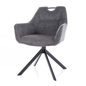 Jídelní židle RIMU tmavě šedá