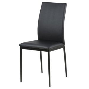 Jídelní židle DEMINA PU černá