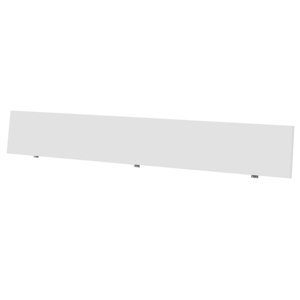 Čelo postele ARIZONA bílá vysoký lesk, šířka 185 cm