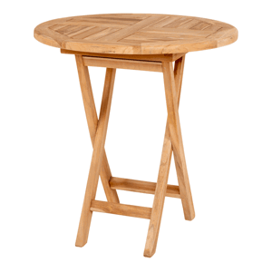 Zahradní stůl UVAIDU 2 teak, ⌀ 70 cm