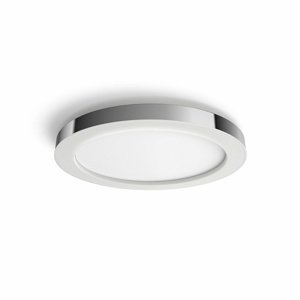 Hue LED White Ambiance Stropní koupelnové svítidlo Philips Adore BT 34184/11/P6 40W 2400lm 2200-6500K IP44 24V, chromové s dálkovým ovladačem a Bluetooth