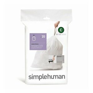 Simplehuman Sáčky do odpadkového koše C 10-12 l, 20 ks