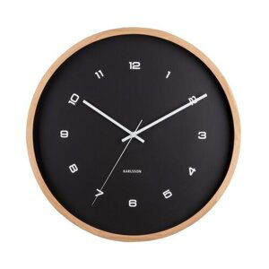 Karlsson 5938BK designové nástěnné hodiny 41 cm