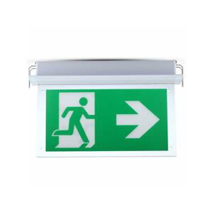 LED Nouzové svítidlo EMERGENCY EXIT LED/2W/230V 6000K