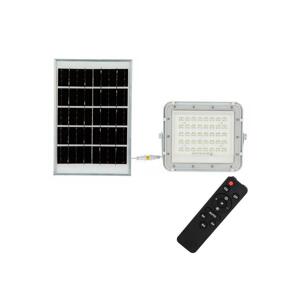 LED Venkovní solární reflektor LED/10W/3,2V IP65 6400K bílá + DO