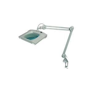 LED Stolní lampa s lupou a klipem LED/5W/230V