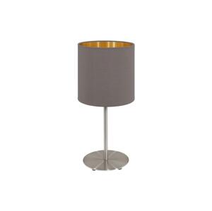 Eglo Eglo 55214 - Stolní lampa PASTERI 1xE14/40W/230V hnědá/měděná