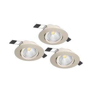 Eglo Eglo 900746 - SADA 3xLED Stmívatelné svítidlo SALICETO 3xLED/6W/230V chrom