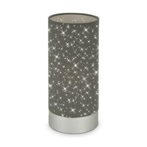 Briloner Briloner 7028-014 - Stolní lampa STARRY SKY 1xE14/25W/230V šedá