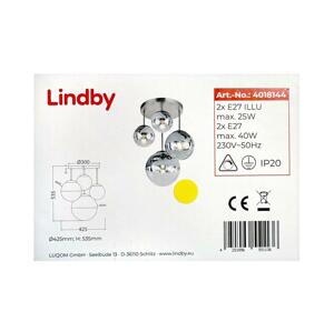 Lindby Lindby - Lustr na tyči RAVENA 2xE27/40W/230V + 2xE27/25W