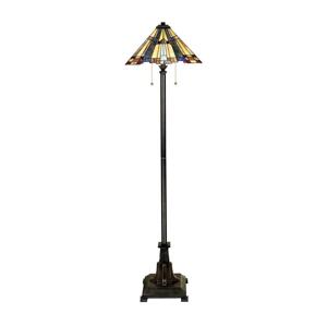 Elstead Elstead QZ-INGLENOOK-FL - Stojací lampa INGLENOOK 2xE27/60W/230V