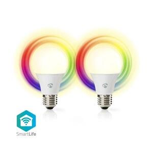 SmartLife chytrá LED žárovka E27 9W 806lm barevná + teplá/studená bílá, sada 2ks