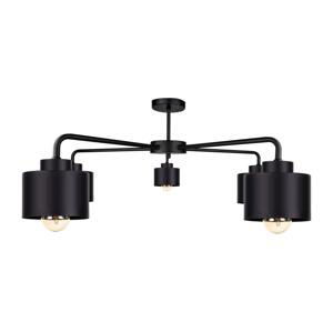 Keter Lighting Přisazený lustr SIMPLY BLACK 5xE27/60W/230V