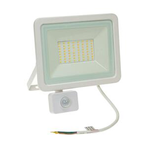 LED Venkovní reflektor se senzorem NOCTIS LUX 2 LED/50W/230V 4000K IP44 bílá