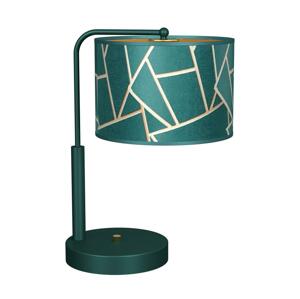 Stolní lampa ZIGGY 1xE27/60W/230V zelená/zlatá